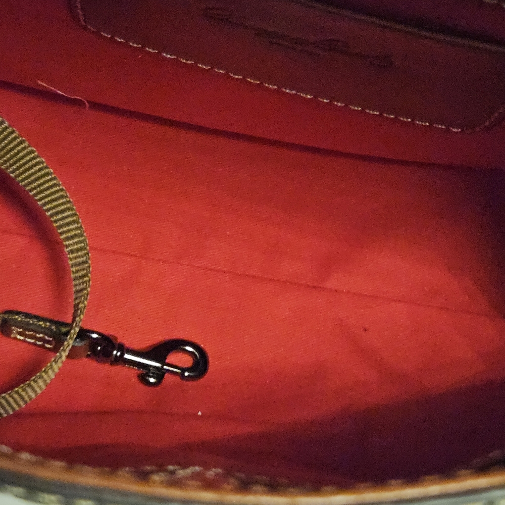 Dooney & Bourke Ostrich Purse - Picture 7 of 8